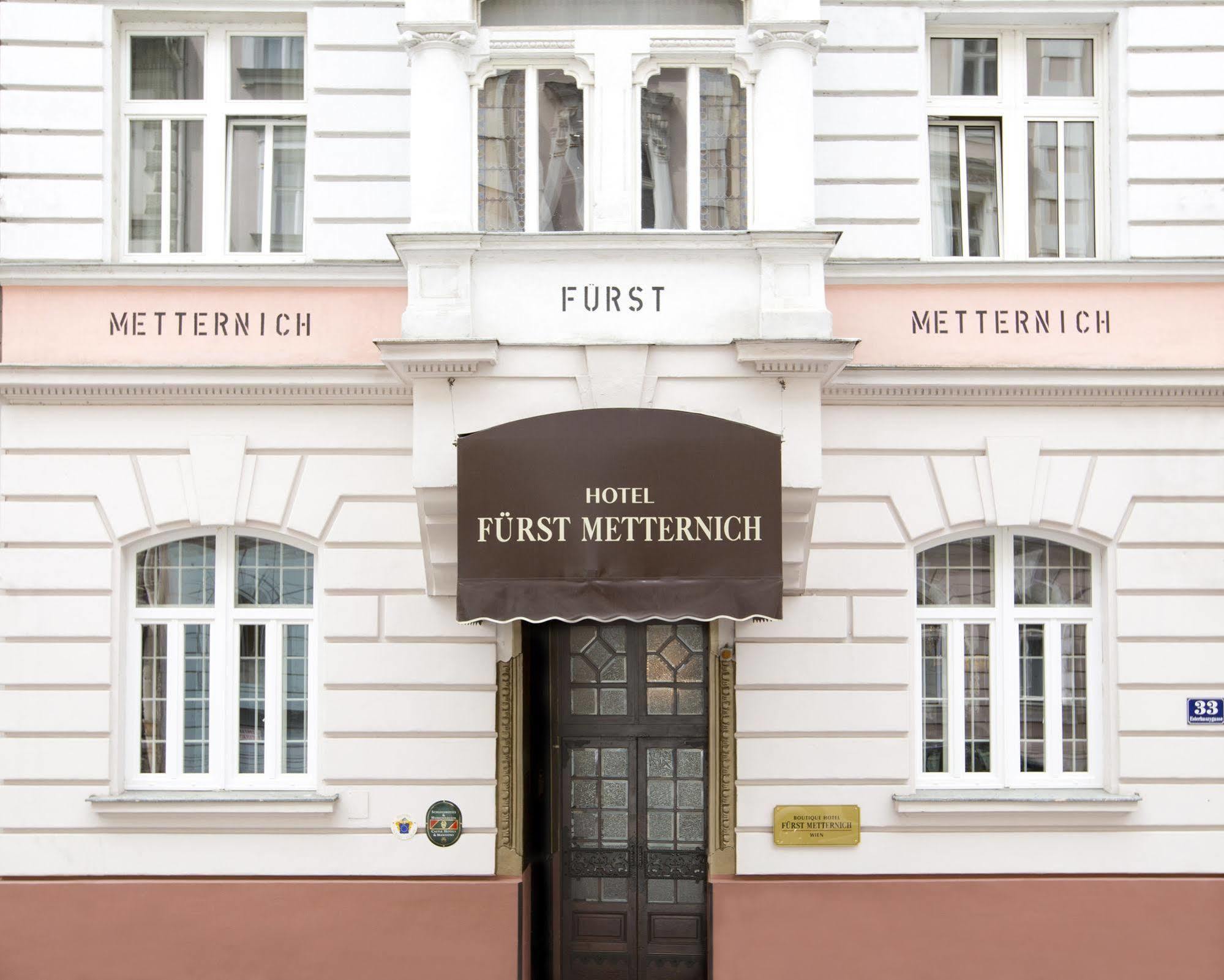 Hotel Fuerst Metternich Wiedeń Zewnętrze zdjęcie